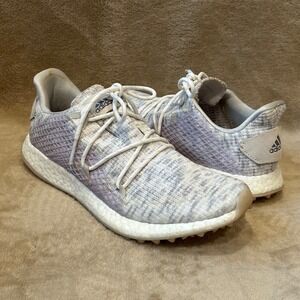 Adidas Womens 8.5 W Crossknit DPR Golf Shoe Sneaker Gray Purple